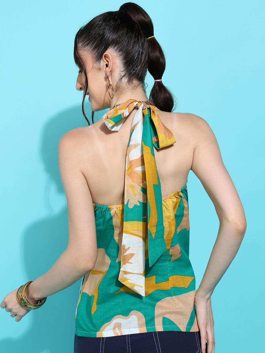 Candy Bagh Halter Neck Top thumbnail 3
