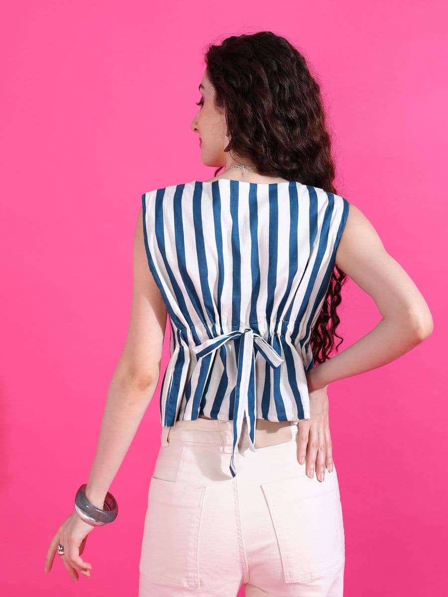 Dastan-e-Lakeer Blue Waistcoat thumbnail 4