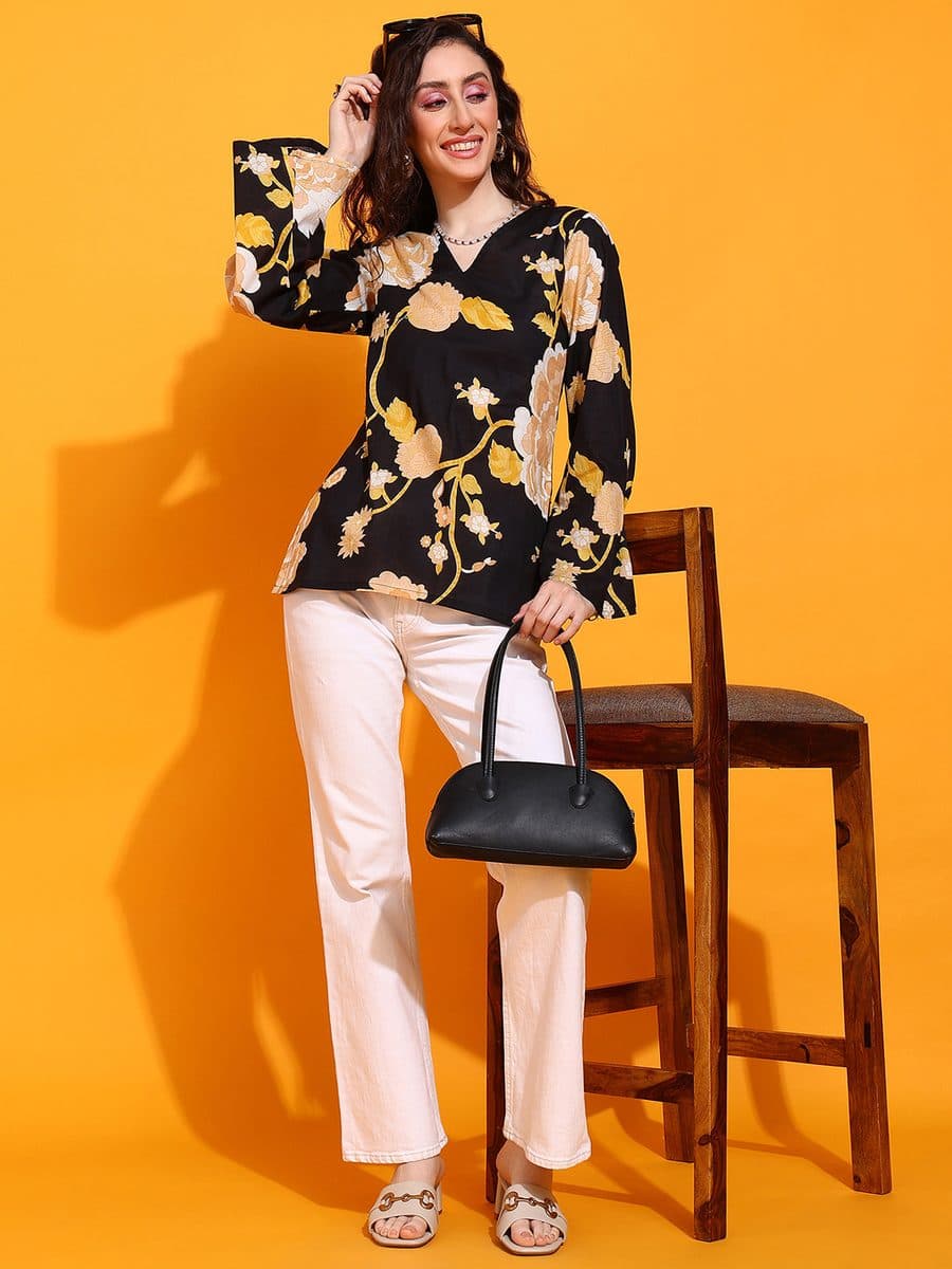 Kohira Bell Sleeve Top