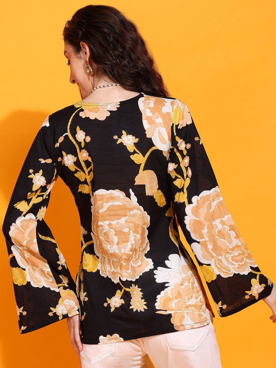 Kohira Bell Sleeve Top thumbnail 5