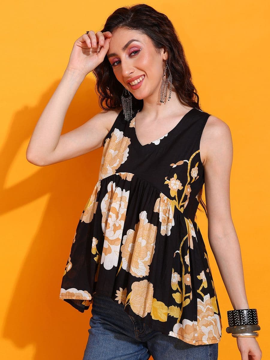 Kohira Peplum Top thumbnail 4