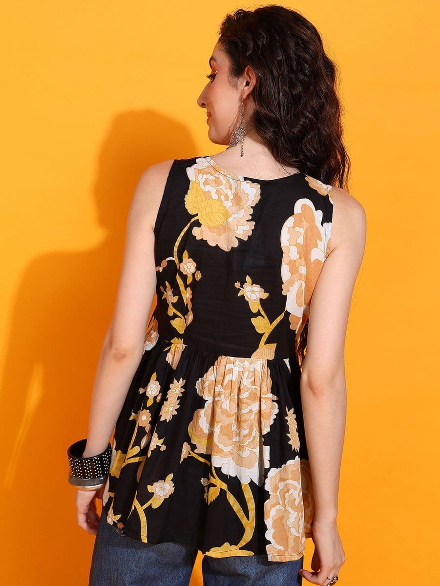 Kohira Peplum Top thumbnail 5