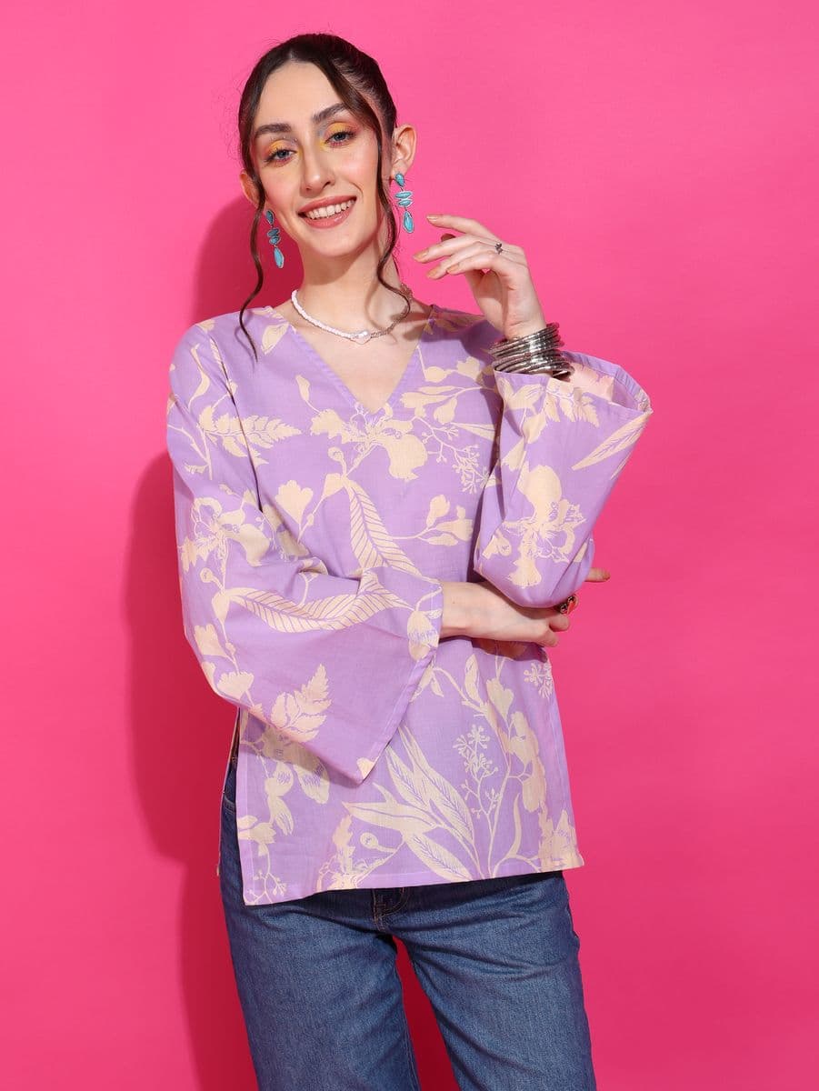 Lavanya Bell Sleeve Top thumbnail 3