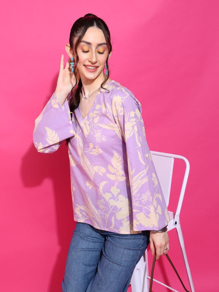 Lavanya Bell Sleeve Top thumbnail 5