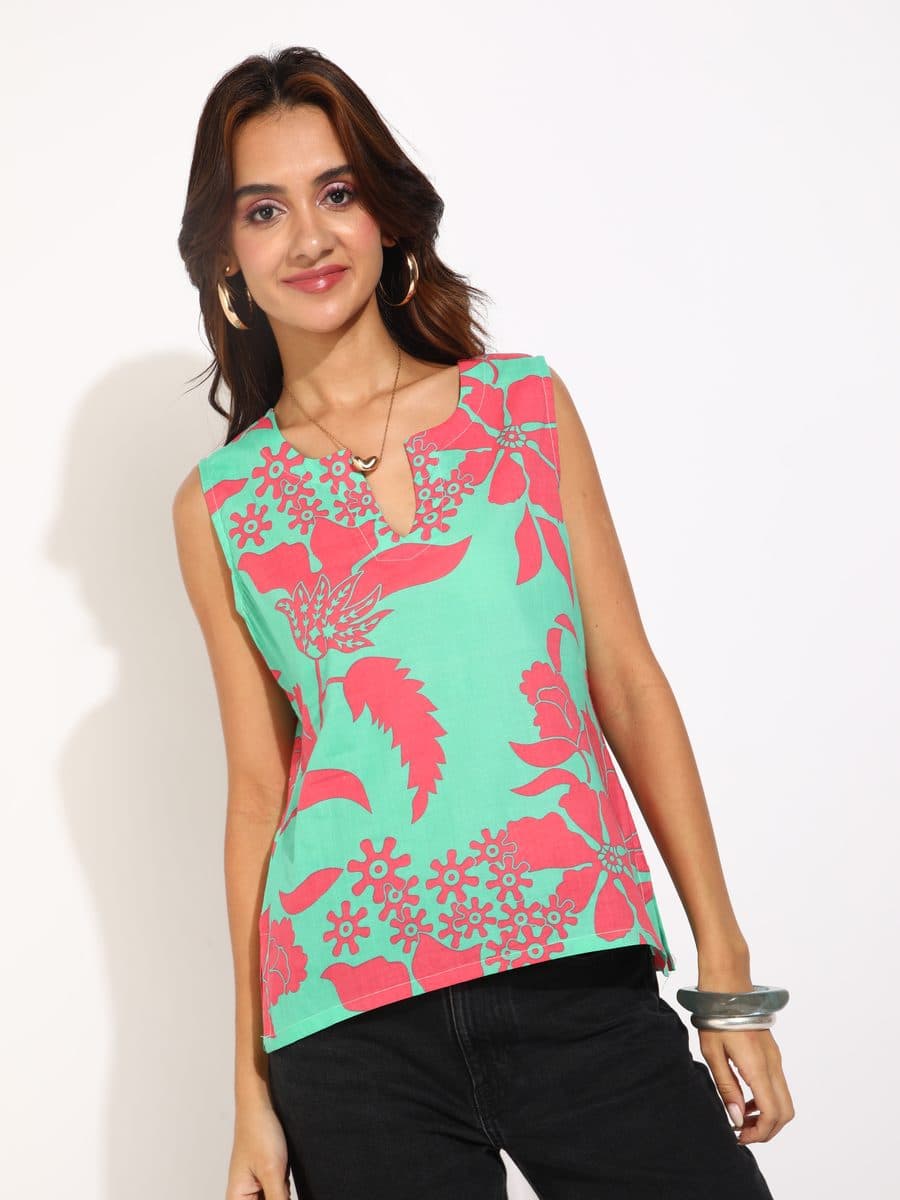 Mint Bagh Tank Top