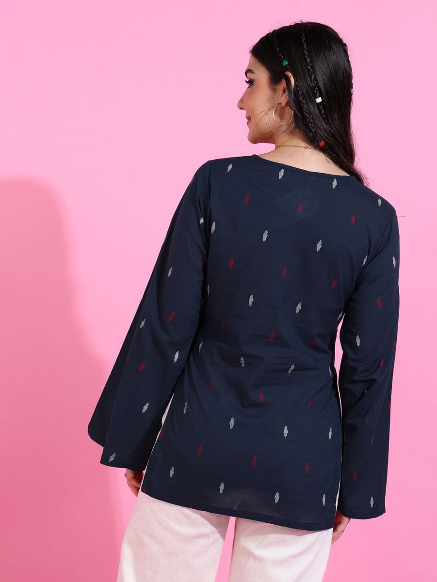 Navya Bell Sleeve Top thumbnail 5