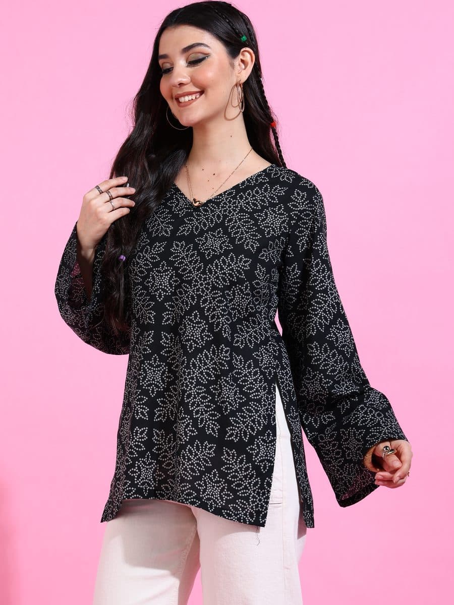 Ratrani Bell Sleeve Top