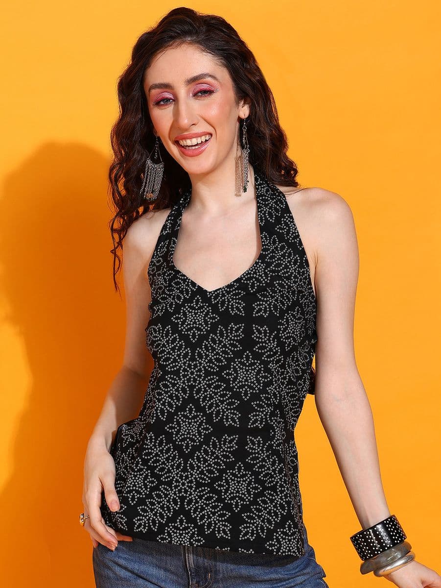 Ratrani Halter Neck Top thumbnail 4