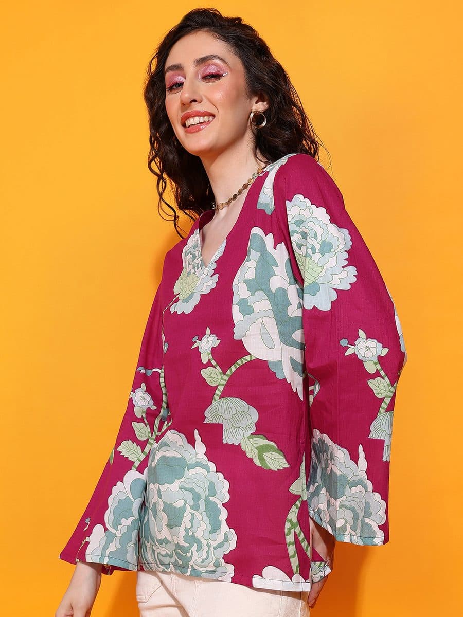 Rubira Bell Sleeve Top