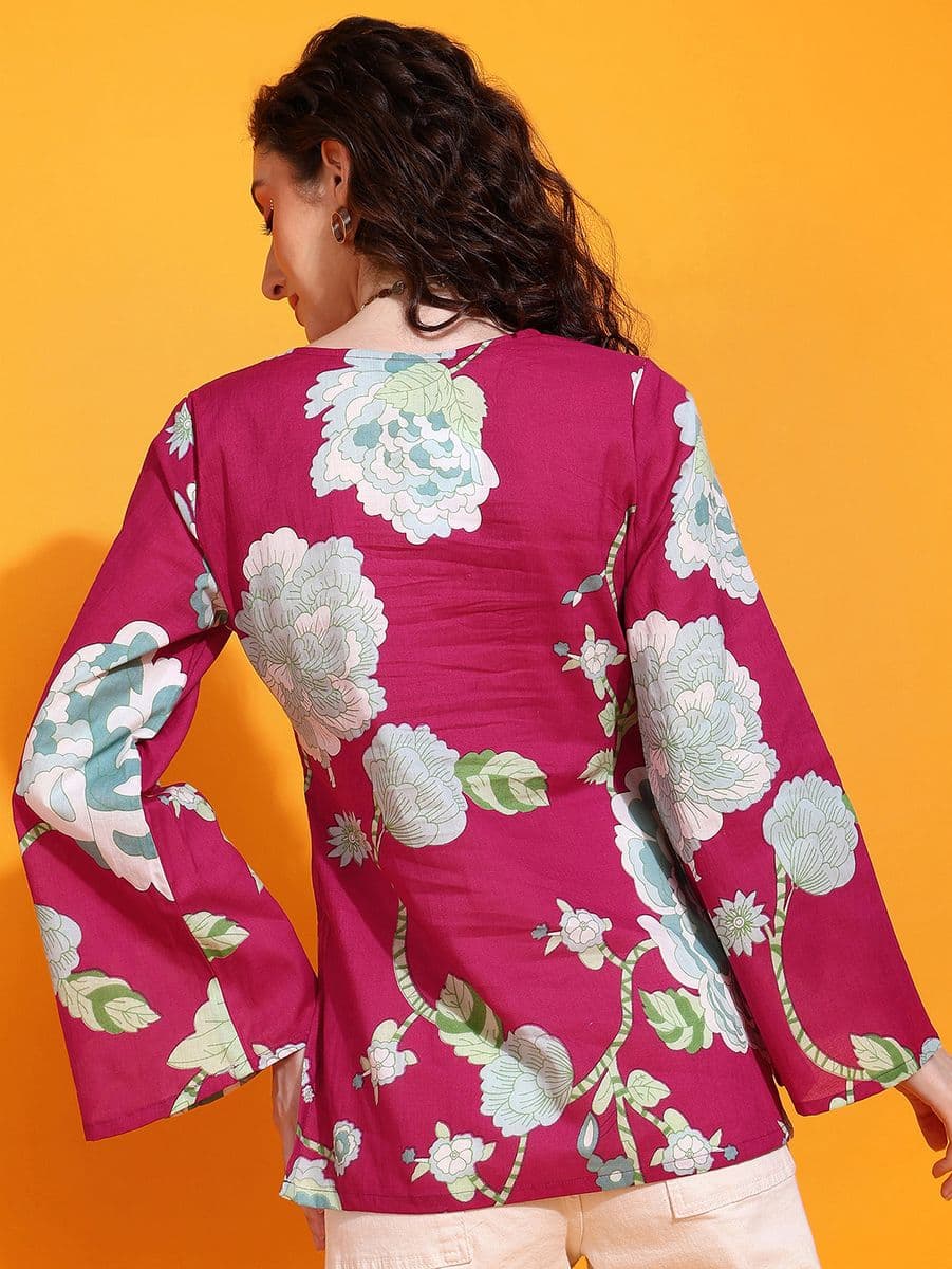 Rubira Bell Sleeve Top thumbnail 5