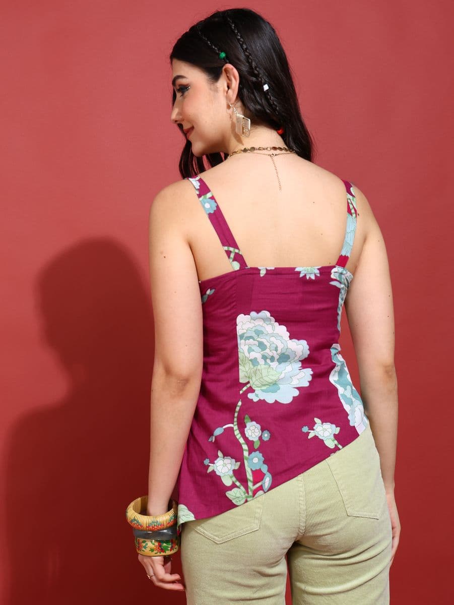 Rubira Strappy Asymmetric Top thumbnail 4