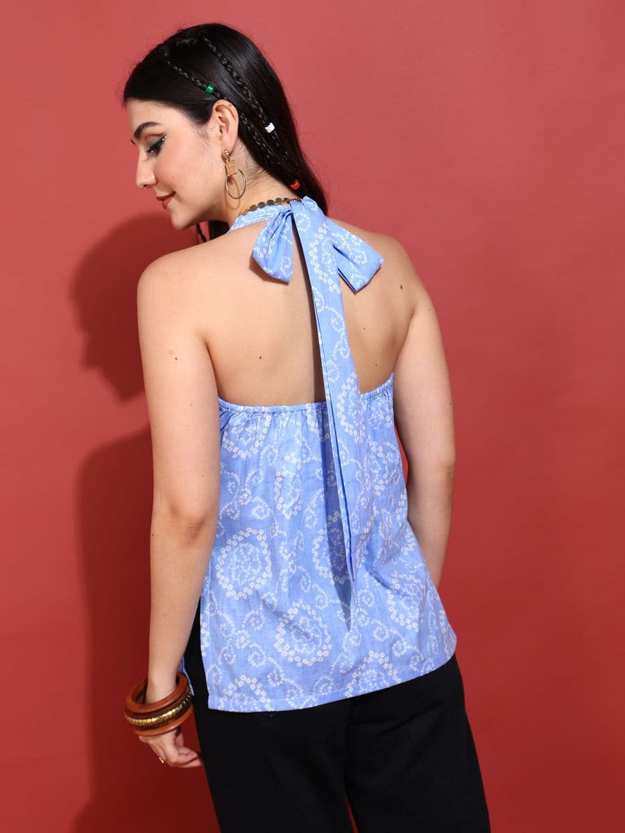Viberani Halter Neck Top thumbnail 3